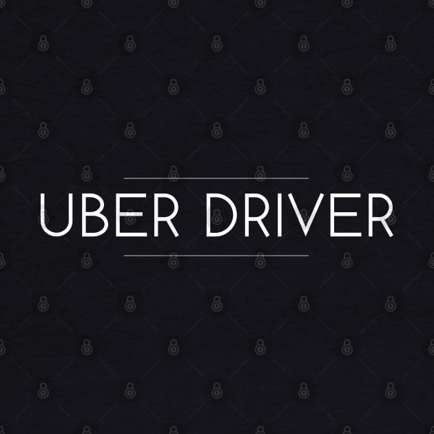 Uber Driver Minimalist Design by Studio Red Koala